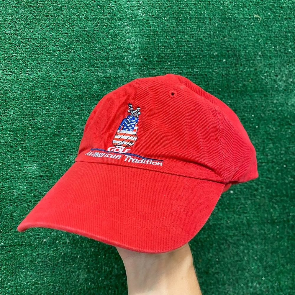 USA Golf Vintage Preppy Baseball Cap Dad Hat